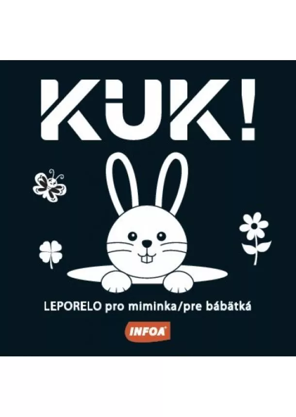 Leporelo pre bábätká - KUK!