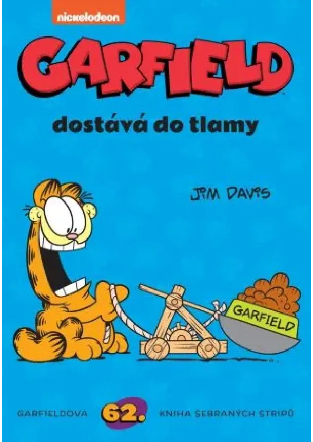 Jim Davis - Garfield Garfield dostává do tlamy (č. 62)