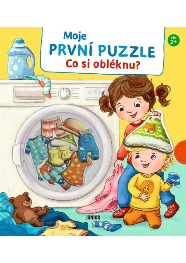 Moje první puzzle Co si obléknu? - Hledej, skládej a bav se s oblékáním