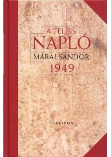 A TELJES NAPLÓ /1949 (DÍSZKÖTÉS)