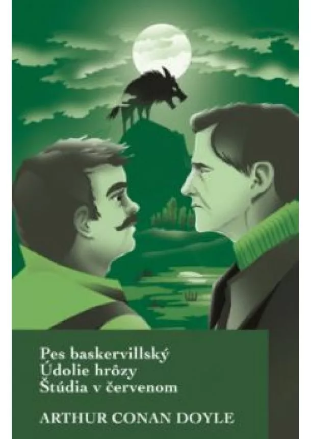Arthur Conan Doyle - Pes baskervillský, Údolie hrôzy, Štúdia v červenom