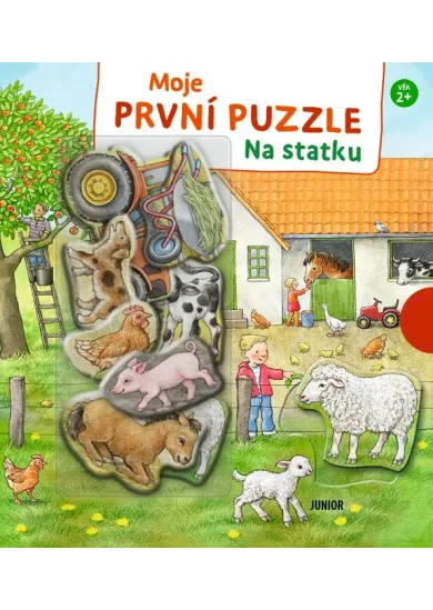 Moje první puzzle Na statku - Hledej, skládej a bav se na statku