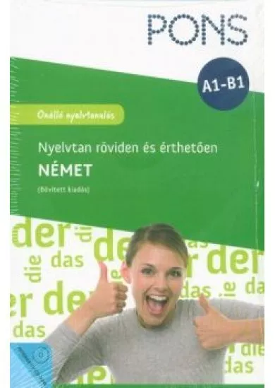 PONS - Német nyelvtan röviden és érthetően - bővített kiadás CD-ROM-mal