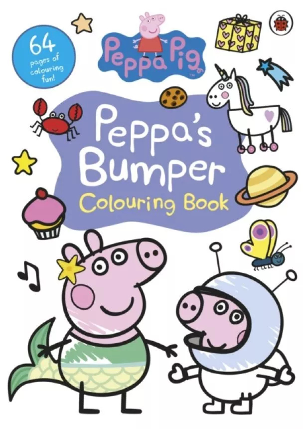  Peppa Pig - Peppa Pig: Peppa’s Bumper Colouring Book