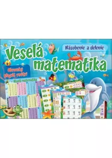 Veselá matematika - Násobenie a delenie Obrovský plagát vnútri