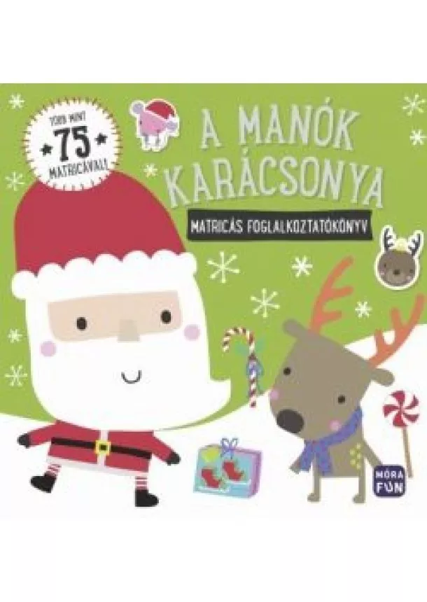 Matricás foglalkoztató - A manók karácsonya - Matricás foglalkoztató §K