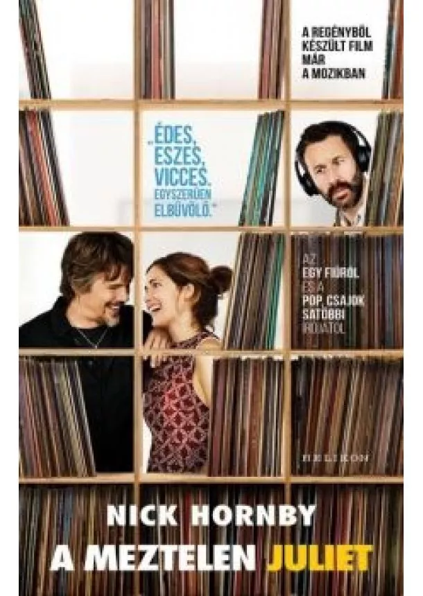 Nick Hornby - A Meztelen Juliet (filmes borító)