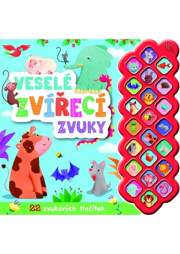 autor neuvedený - Veselé zvířecí zvuky - 22 zvukových tlačítek