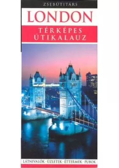 LONDON - TÉRKÉPES ÚTIKALAUZ