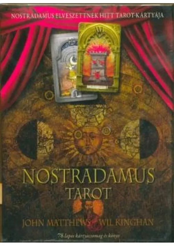 John Matthews - Nostradamus tarot /Könyv és kártyacsomag
