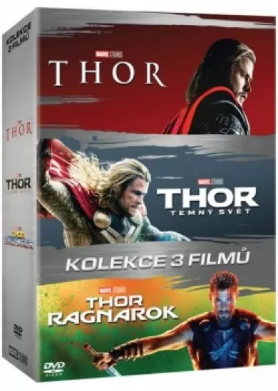 Thor kolekce 1-3 3DVD