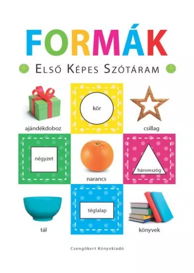 Formák - Első képes szótáram - Szivacskönyv