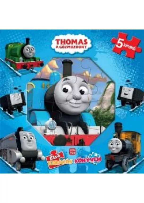 Puzzle-Könyv - Thomas, a gőzmozdony: Első kirakós könyvem