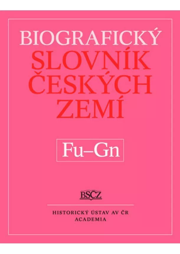 Marie Makariusová - Biografický sl./19/českých zemí (Fu-Gn)