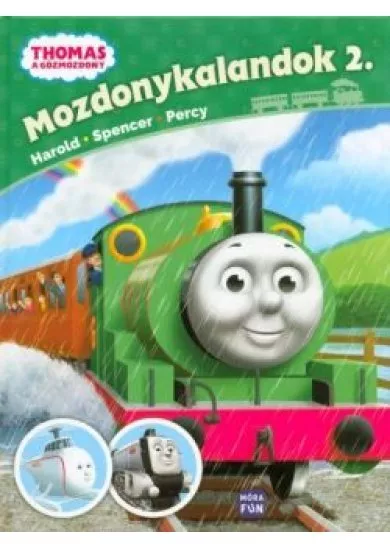 Thomas: Mozdonykalandok 2. /Harold - Spencer - Percy