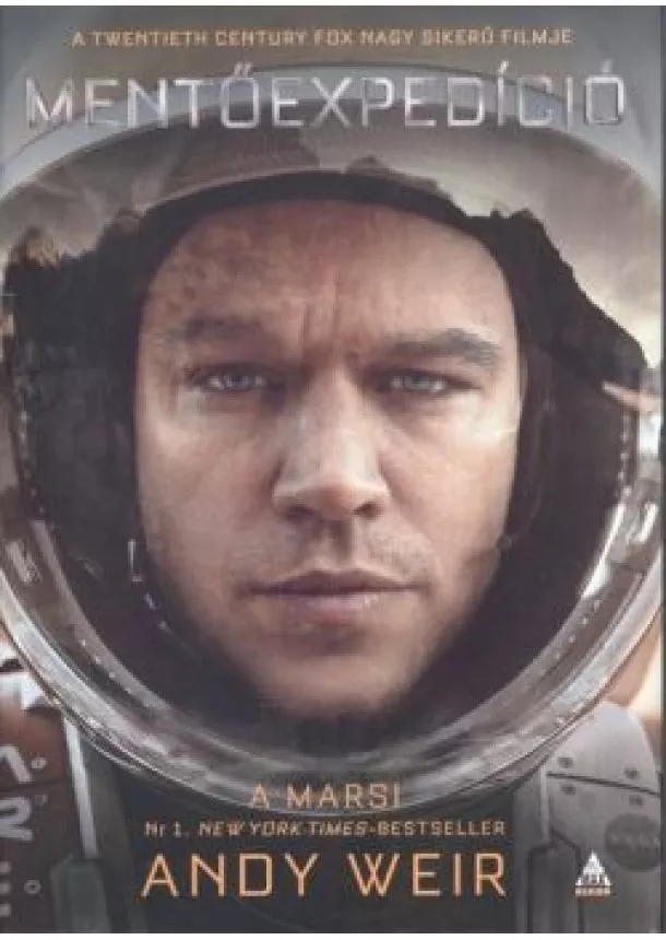 Andy Weir - A marsi - Mentőexpedíció /Filmes borítóval