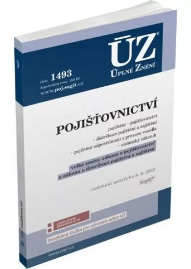 ÚZ 1493 Pojišťovnictví, pojištění odpovědnosti z provozu vozidla