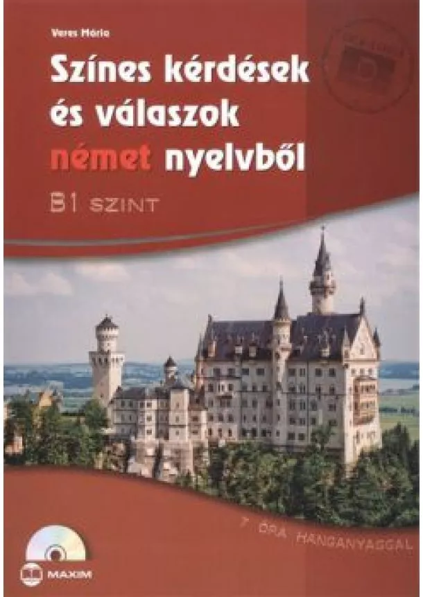 Veres Mária - Színes kérdések és válaszok német nyelvből /B1szint + 7 óra hanganyag