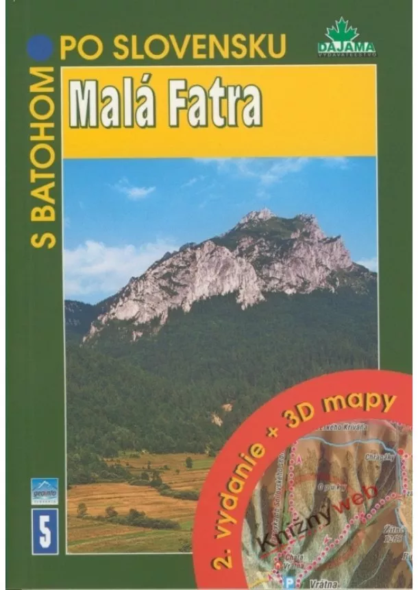 Daniel Kollár, Kolektív autorov - Malá Fatra - 2.vydanie + 3D mapy (5)