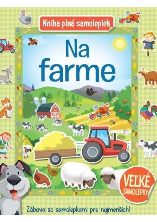 Na farme - Kniha plná samolepiek
