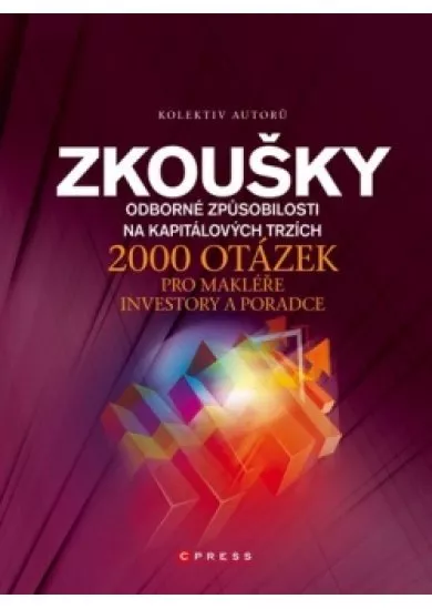 Zkoušky odborné způsobilosti na kapitálových trzích