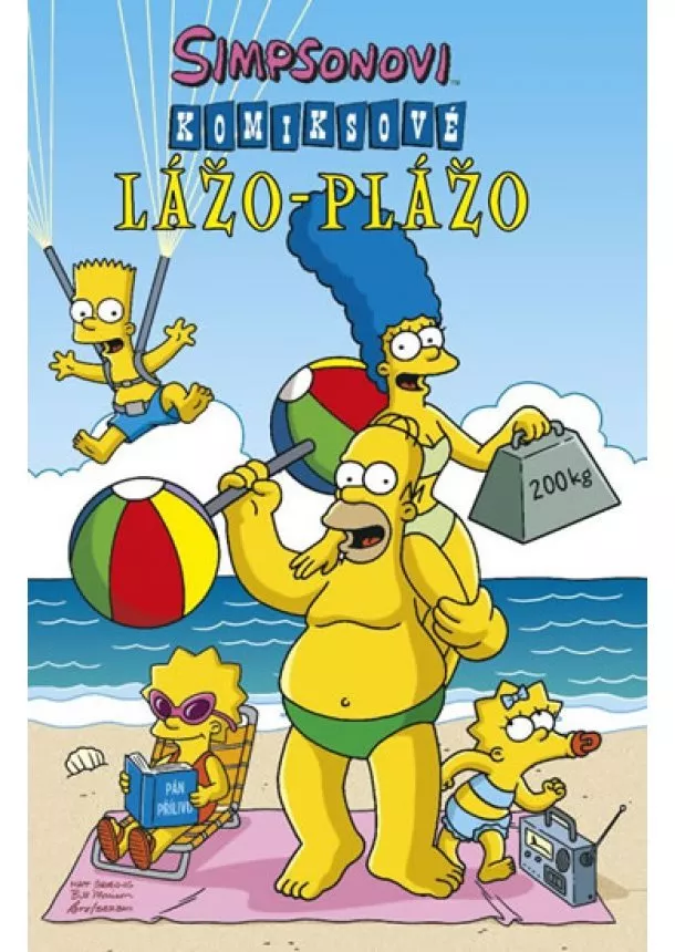 Matt Groening - Simpsonovi - Komiksové lážo-plážo