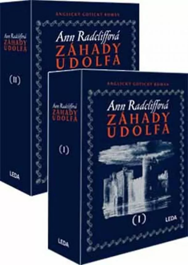Ann Radcliffová - Záhady Udolfa (1&2 díl v dárkové kazetě)