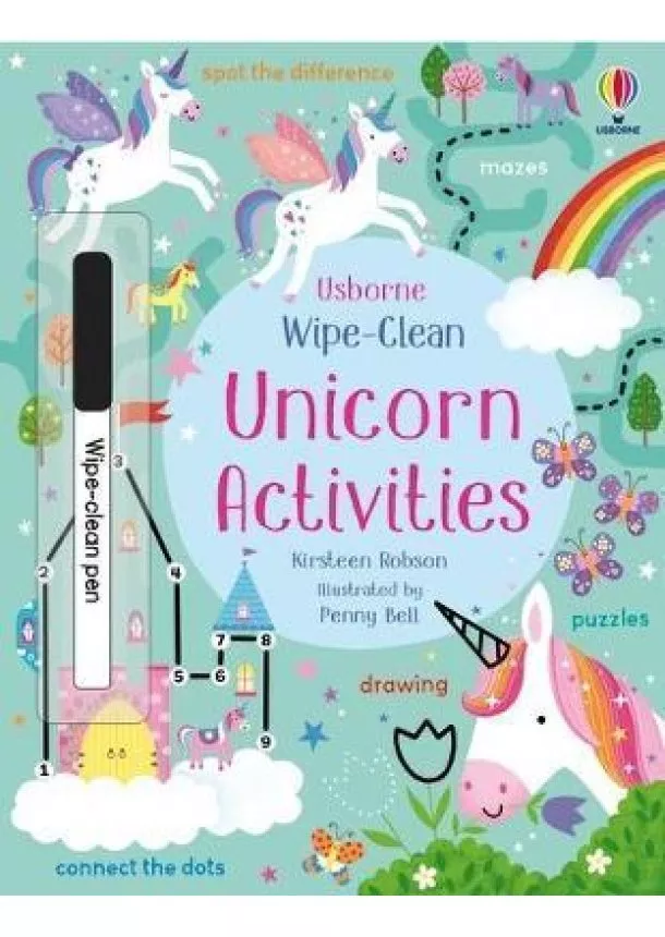 Wipe-Clean Unicorn Activities