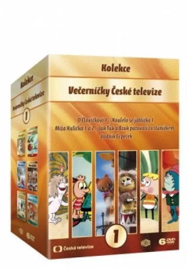 Večerníčky kolekce 1. 6DVD