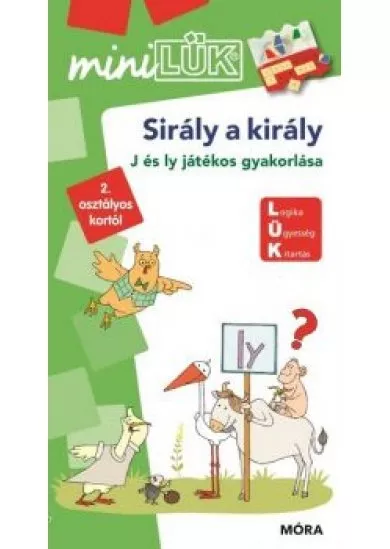 Sirály a király - J és ly játékos gyakorlása /MiniLÜK
