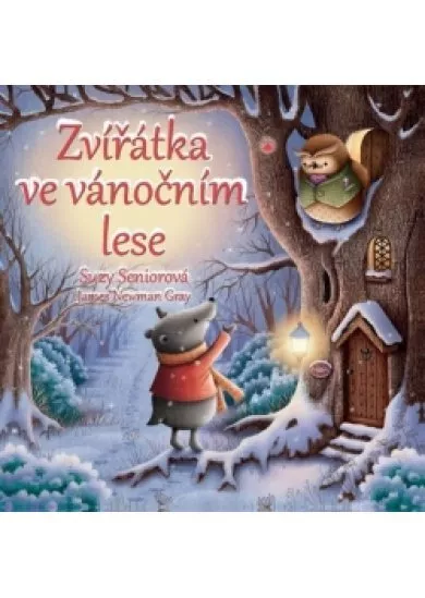 Zvířátka ve vánočním lese
