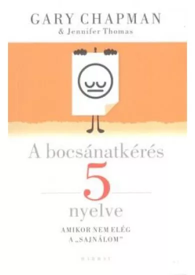 A bocsánatkérés 5 nyelve /Amikor nem elég a 