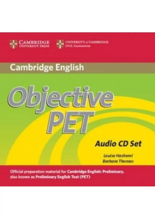 Louise Hashemi - Objective PET Audio CDs (3)