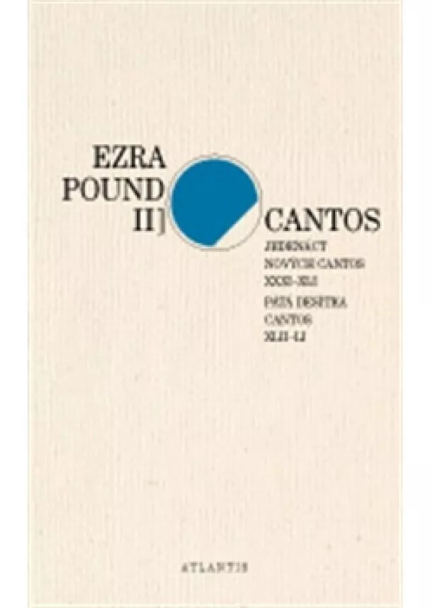 Ezra Pound - Cantos II. - XXXI–LI