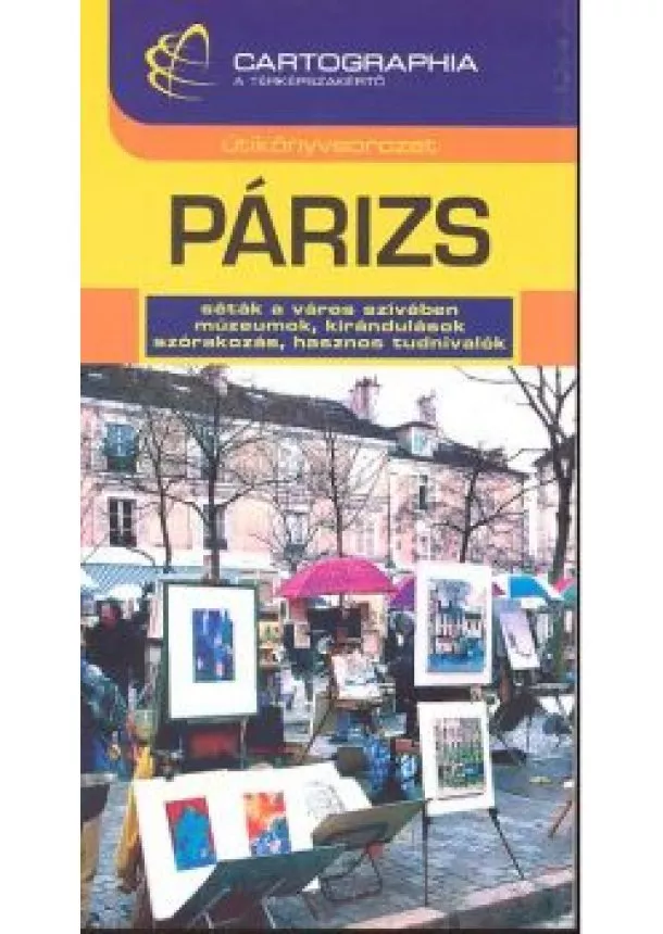 Útikönyv - Párizs útikönyv €