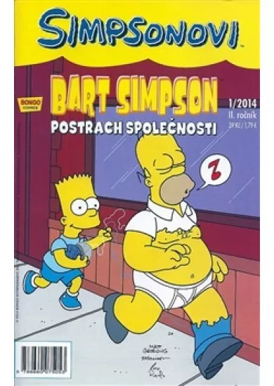 Simpsonovi - Bart Simpson 1/2014 - Postrach společnosti