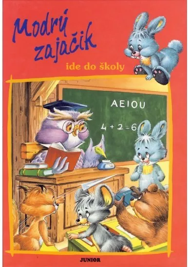 Modrý zajačik ide do školy