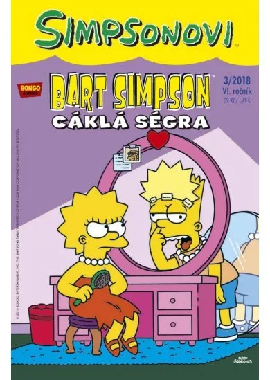 Simpsonovi - Bart Simpson 3/2018 - Cáklá ségra