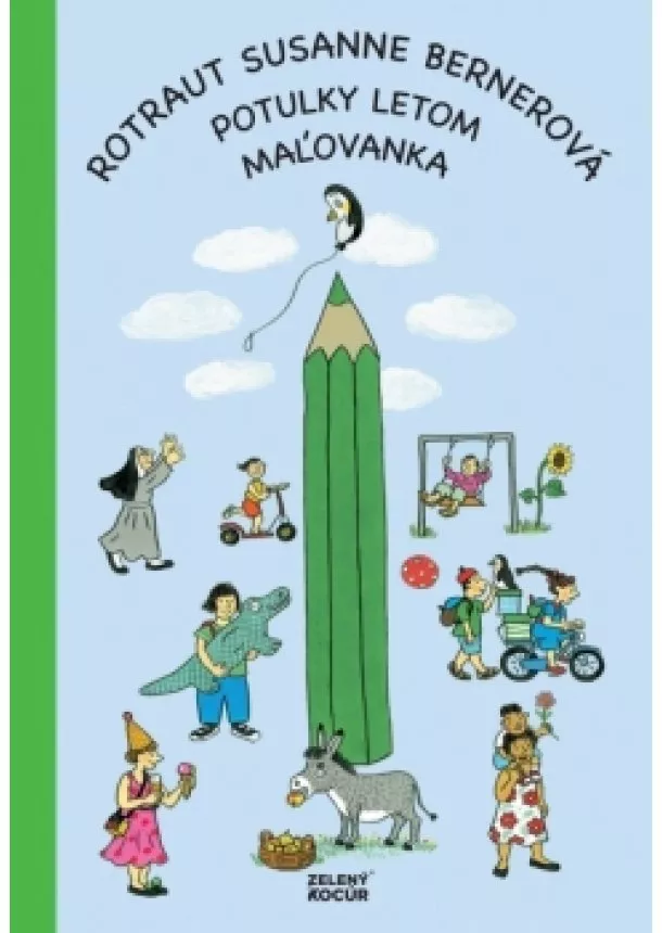 Rotraut Susanne Bernerová - Potulky letom - maľovanka