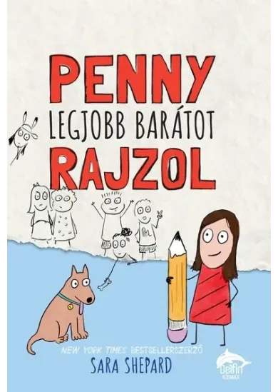 Penny legjobb barátot rajzol