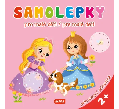 Samolepky pre malé deti - princezné