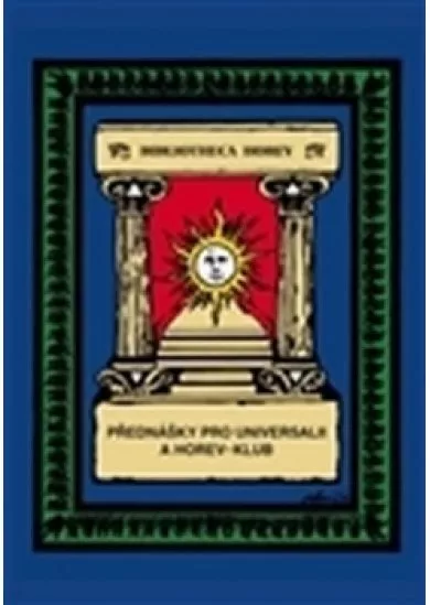 Přednášky pro Universalii a Horev-klub