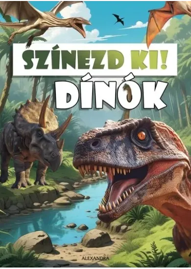 Színezd ki! - Dinók