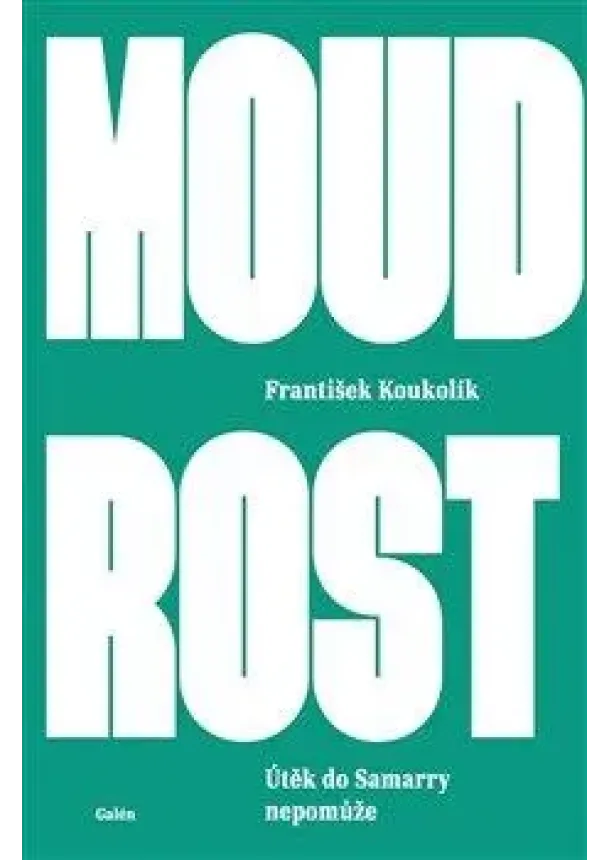 František Koukolík - Moudrost - Útěk do Samarry nepomůže