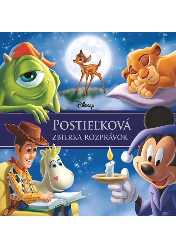 Kolektiv - Disney - Postieľková zbierka rozprávok