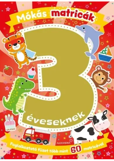 Mókás matricák 3 éveseknek