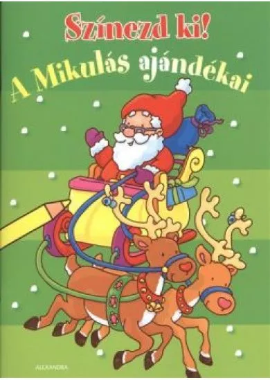 SZÍNEZD KI! - A MIKULÁS AJÁNDÉKAI §K