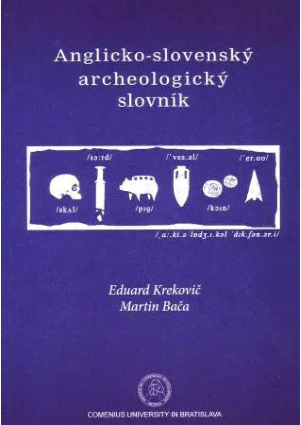 Eduard Krekovič, Martin Bača - Anglicko-slovenský archeologický slovnik