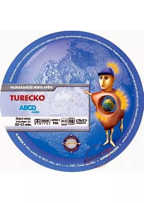 autor neuvedený - Turecko - Nejkrásnější místa světa - DVD