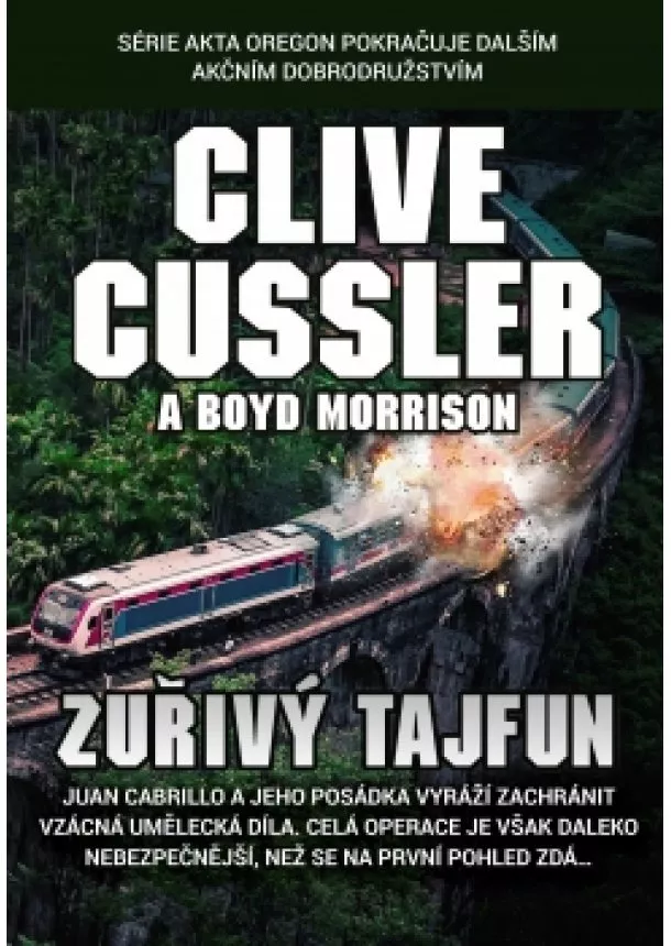 Clive Cussler - Zuřivý tajfun